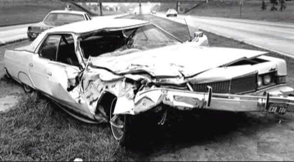 Accidente Stevie Wonder-coche