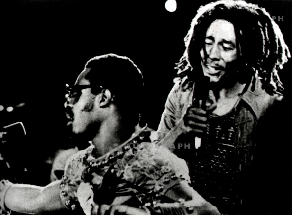 Bob Marley, Stevie Wonder