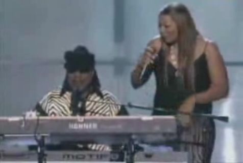 Queen Latifah & Stevie Wonder